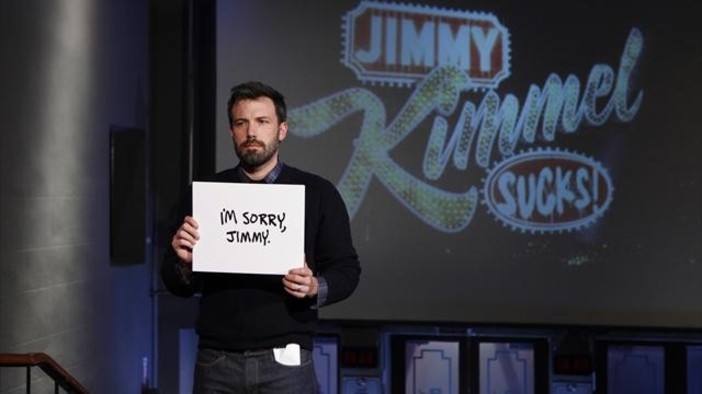 Ben Affleck stays loyal to Jimmy Kimmel (Jimmy Kimmel Sucks 3)