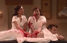 Kristen Wiig Returns to SNL - Acupuncture Bloody Fail (с Jason Sudeikis)