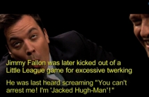 Jimmy Fallon vs Hugh Jackman "на ринга" или как Wolverine смени името си на Dick Nutbutt