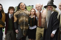 SNL представя: Билбо Бегинс, Гандалф и Ам-гъл в The Office: Middle Earth