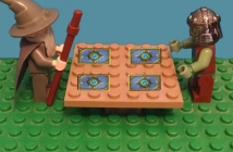 Партия Hearthstone пресъздадена в света на Lego