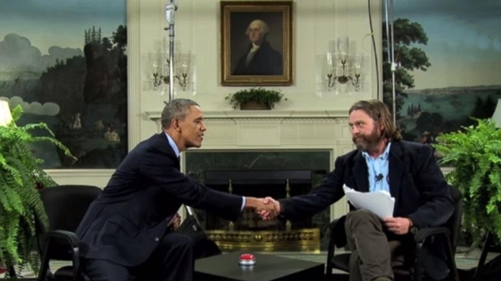 Барак Обама е брилянтен в Between Two Ferns със Зак Галифианакис