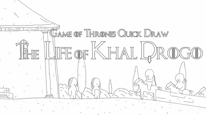 Животът и смъртта на Хал Дрого в 60 секунди (Game of Thrones Quick Draw)