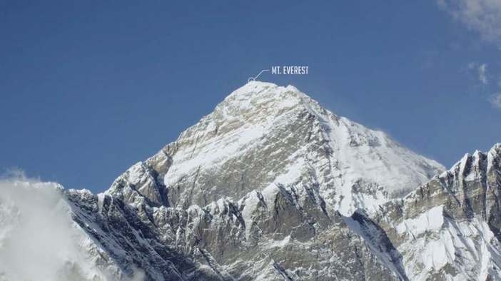 На върха на света: полет над Хималаите от 20 000 фута височина