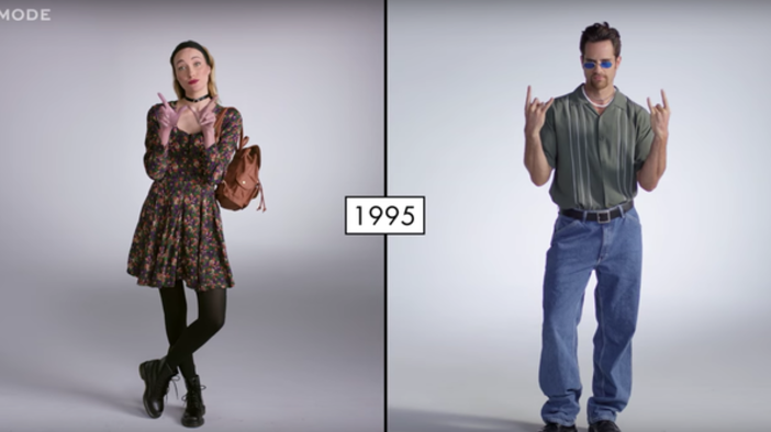 Жени срещу мъже в модата: последните 100 години в под 3 минути