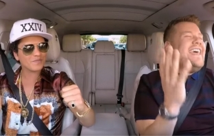 Не може да не затанцувате на Бруно Марс и неговото Carpool Karaoke