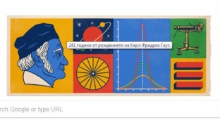 Google почете Карл Фридрих Гаус – \