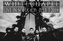 Американската група "Whitechapel" с концерт в София на 3 юли 2019 г.