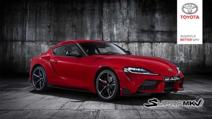 Изтекоха снимки на новата Toyota Supra