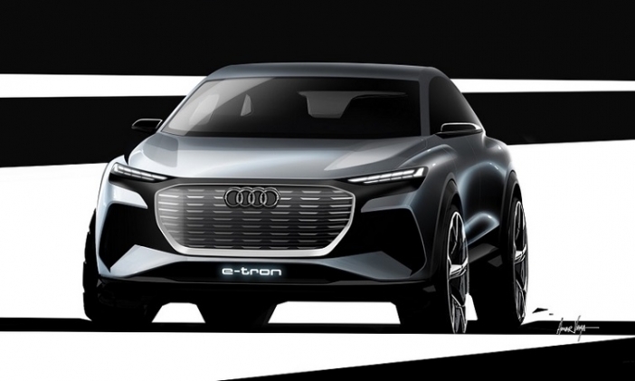 "Audi" показа прототип на новия Q4 e-tron