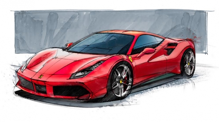 "Ferrari" подготвя хибриден спортен автомобил с V8 двигател