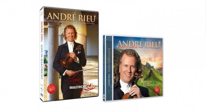 Андре Рийо представя два нови албума - "Love in Maastricht" и "Romantic Moments II"