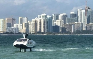 Електрическите лодки SeaBubbles бяха показани в Маями (видео)