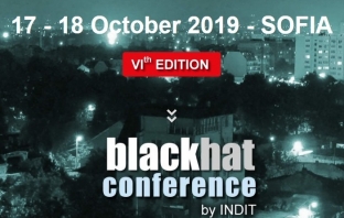 На 17 и 18 октомври за шести път в България ще се проведе конференцията за етично хакерстово - IndIT Black Hat Конференция 2019