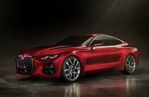 BMW Concept 4 привлича вниманието с огромна решетка отпред