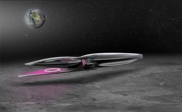 "Lexus" представи концепция за космически автомобили