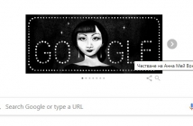 Google почита актрисата Анна Мей Вонг