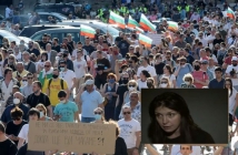Защо протестиращи вяха плакати с лика на Жени Калканджиева? (СНИМКИ)