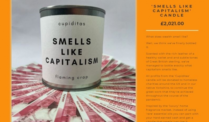 На какво мирише капитализмът? Можете да разберете срещу 2 хиляди паунда!