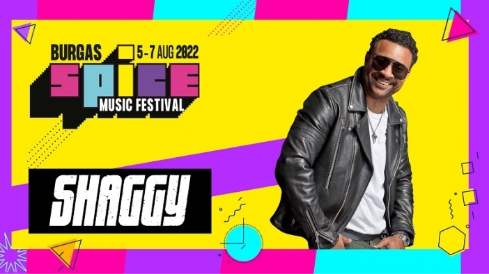 Shaggy се присъединява към "SPICE Music Festival 2022"
