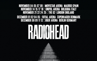 Radiohead обявиха европейско турне в края на 25-та Radiohead обявиха европейско турне в края на 25-та