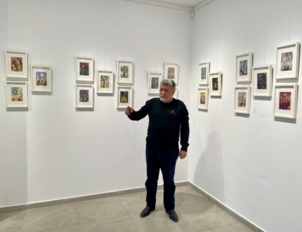 Вежди Рашидов с нова коледна изложба: 60 акварела оживяват в галерия Vejdi