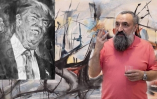 Портрет на Доналд Тръмп за $1 млн. открива изложбата на Петко Дурмана в Artsy
