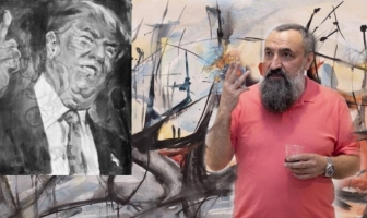 Портрет на Доналд Тръмп за $1 млн. открива изложбата на Петко Дурмана в Artsy