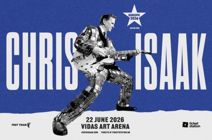 Американската легенда Крис Айзък идва за първи път в България