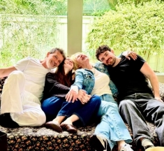 Антонио Бандерас показа зет си и сподели щастлив момент с бившата си съпруга Мелани Грифит