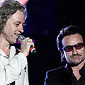 Bono и Bob Geldof с номинации за Нобелова награда за мир