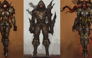 Demon Hunter от Diablo III носи 