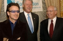 Боно и Стивън Спилбърг с номинации за наградата "Горбачов"