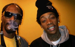Snoop Dogg и Wiz Khalifa снимат 