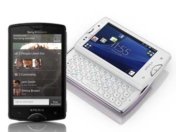 Sony Ericsson с нови мини-смартфони