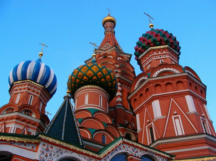 Храм "Свети Василий Блажени" на Червения площад в Москва! Google отбелязва 450 години от строежа му