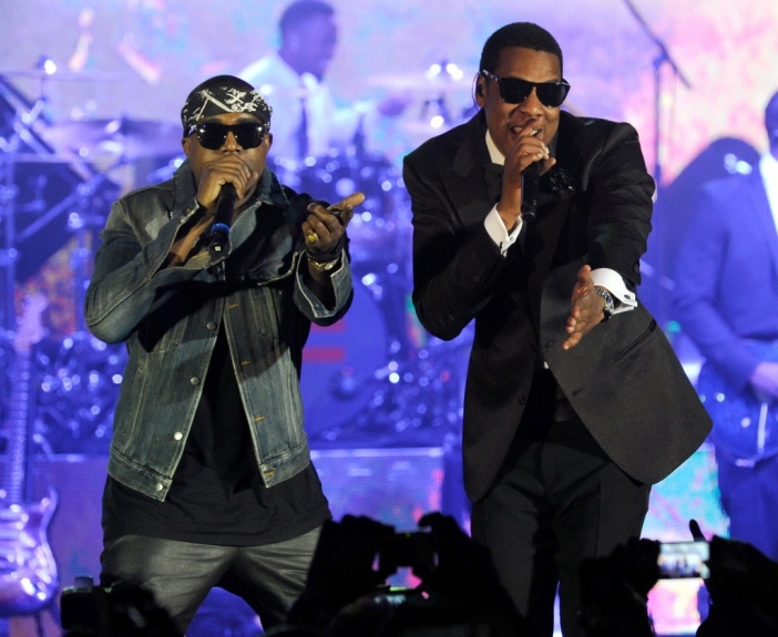 Jay-Z и Kanye West пуснаха клипа към Otis (Видео)