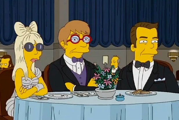 След Кати Пери, и Lady Gaga с епизодична роля в The Simpsons