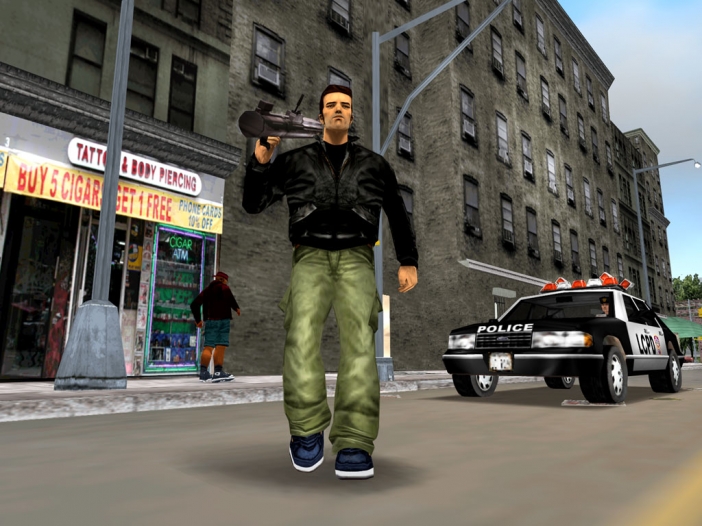 Grand Theft Auto III чества 10 години с мобилен римейк