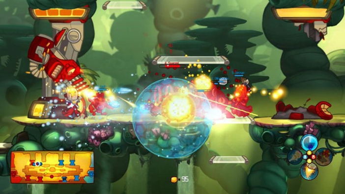 Awesomenauts на Ronimo Games влизат в орбитата на Xbox 360, PS3 през февруари 2012 г.