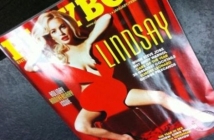 Линдзи Лоън гола на корицата на Playboy