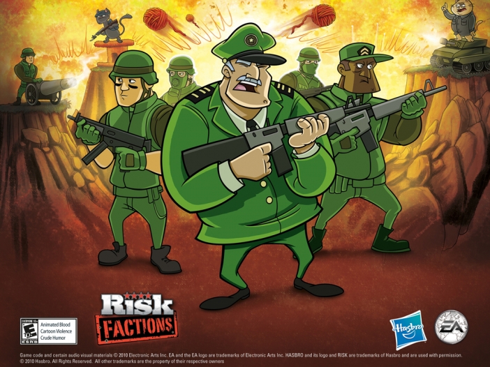 Стартира Facebook версията на RISK: Factions