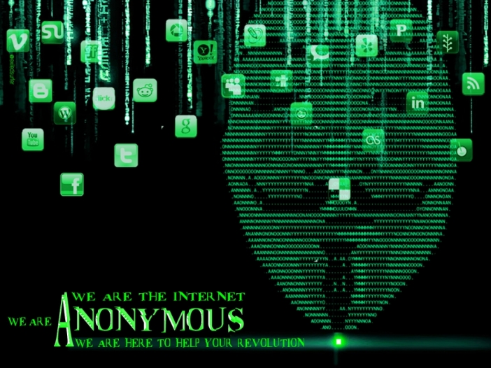 Anonymous удариха RIAA, Universal, MPAA заради Megaupload
