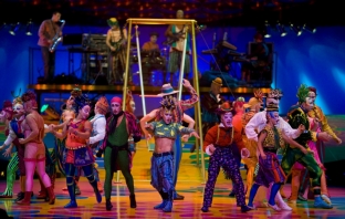 Saltimbanco на Cirque du Soleil - пиршество на цветовете в София