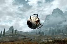 Space Core се телепортира от Portal 2 в Skyrim със Steam Workshop мод