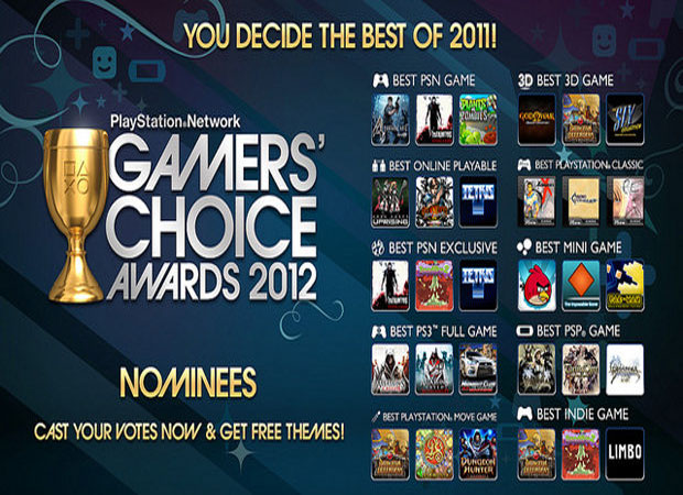 Обявиха номинациите за PSN Gamers
