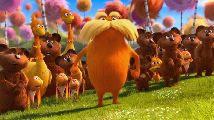 3D анимацията The Lorax по Д-р Сюс с рекорден боксофис за 2012 г.