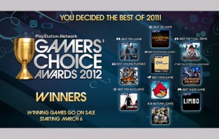 PlayStation Network Gamers Choice Awards – победителите (промоциите)