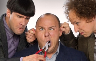 Тройка дебили (The Three Stooges)