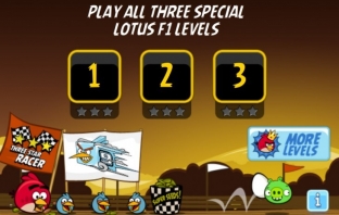 Излезе Angry Birds Lotus F1 Team Mini-Game 